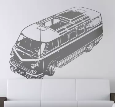 Klasičen kombi okrasni napuh - TenStickers