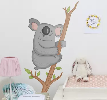 Koala veja ilustracija stenska umetnost - TenStickers