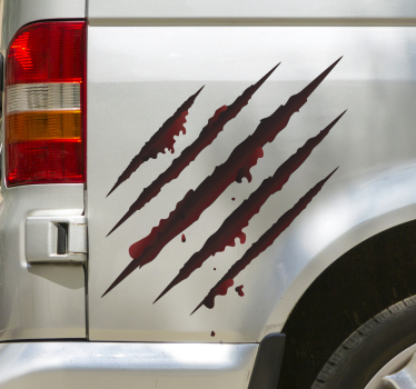Kombi z avtomobilsko nalepko za praske - TenStickers