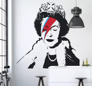 Nalepka banky queen elizabeth - TenStickers