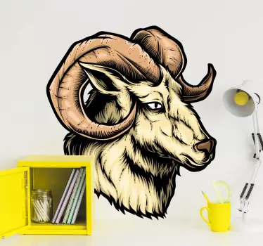 Nalepka divja žival alpa - TenStickers