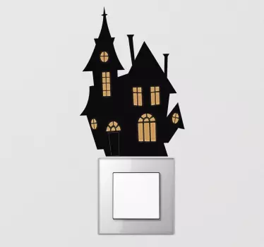 Nalepka hišice za nalepko za stikalo luči stikala - TenStickers