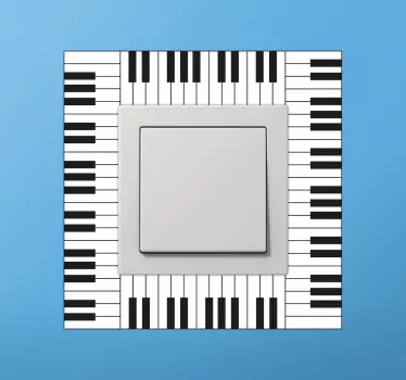 Nalepka klavirske tipkovnice - TenStickers
