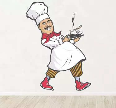 Nalepka kuharja natakarja - TenStickers