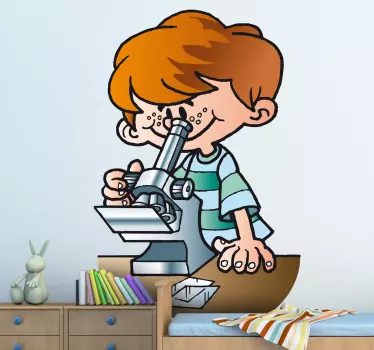 Nalepka mladega znanstvenika - TenStickers