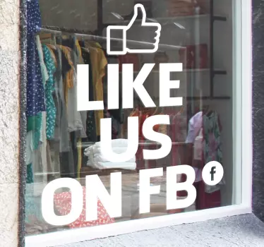 Nalepka nalepke facebook - TenStickers