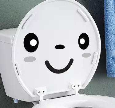 Nalepka nalepke z nasmehom obraza - TenStickers