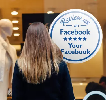 Facebook nalepka - TenStickers