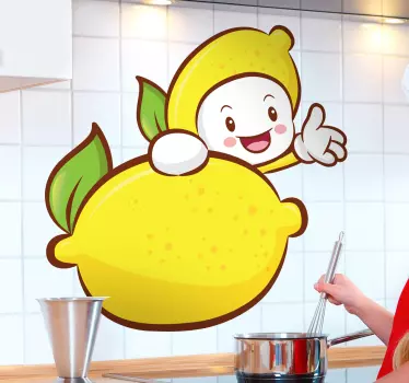Nalepka otroške stene limone - TenStickers
