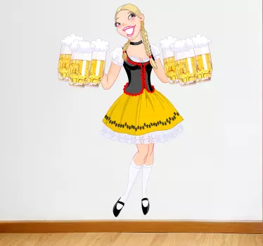 Nalepka piva oktoberfest - TenStickers