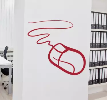 Nalepka računalniške miške - TenStickers