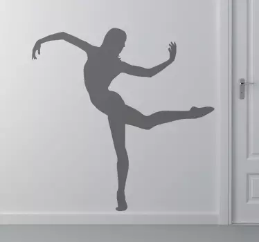 Nalepka sodobne plesalke - TenStickers