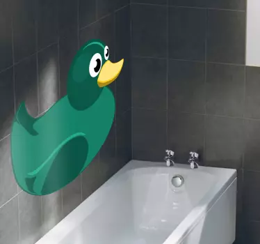Nalepka stene zelene gume - TenStickers