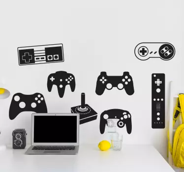 Nalepka stenske konzole kontrolne plošče - TenStickers