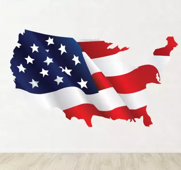 Nalepka usa stene - TenStickers