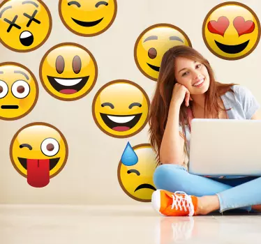 Nalepka whatsapp emoji - TenStickers