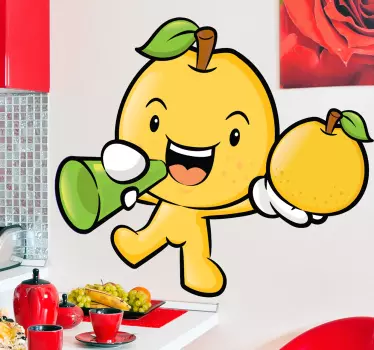 Nalepka z nalepkami limone sadja - TenStickers