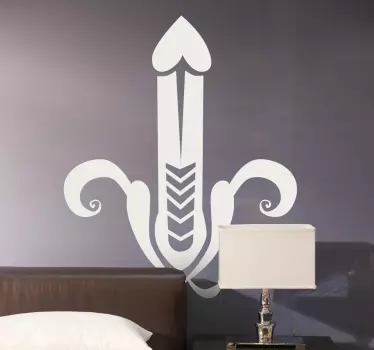 Nalepka za abstraktni penis - TenStickers