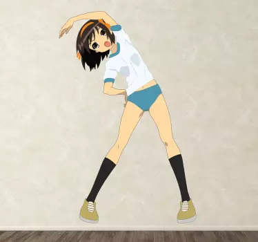 Nalepka za anime gimnastike - TenStickers