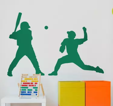 Nalepka za bejzbol stene - TenStickers