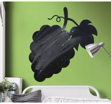 Nalepka za grozdje lepo oblikovanje, na katero lahko pišete - TenStickers
