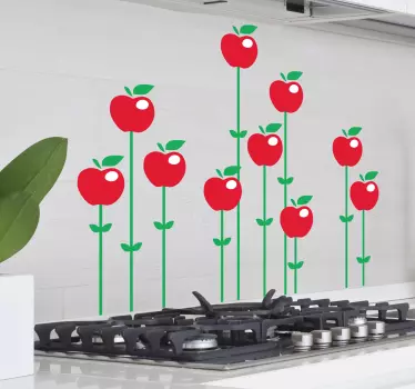 Nalepka za jabolčno cvetno steno - TenStickers