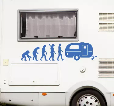 Nalepka za karavane evolution - TenStickers