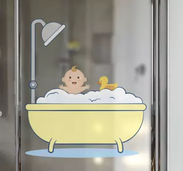 Nalepka za otroški tuš - TenStickers