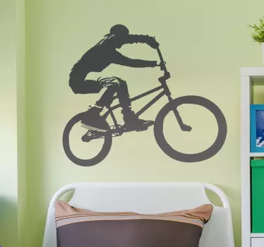 Nalepka za stene bmx biker - TenStickers
