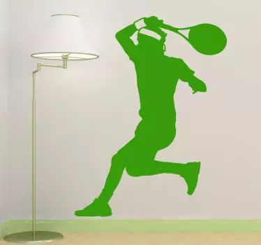 Nalepka za stene teniškega igralca - TenStickers