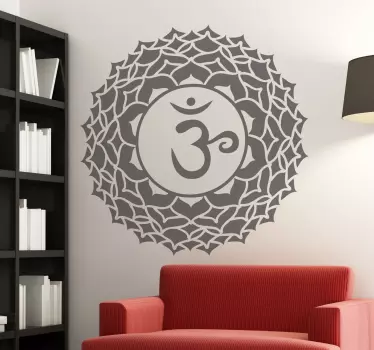 Nalepka za steno čakra sahasrara - TenStickers