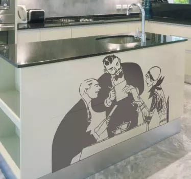 Nalepka za steno in natakar - TenStickers
