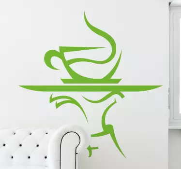 Nalepka za steno kava kuhinja - TenStickers