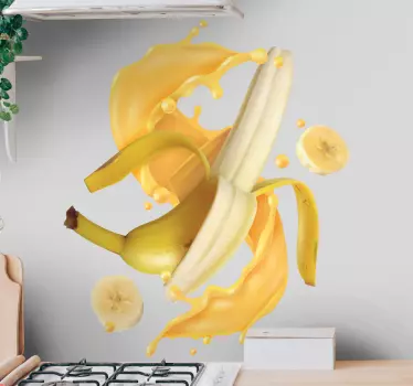 Nalepka za steno sadja s plodom banane - TenStickers