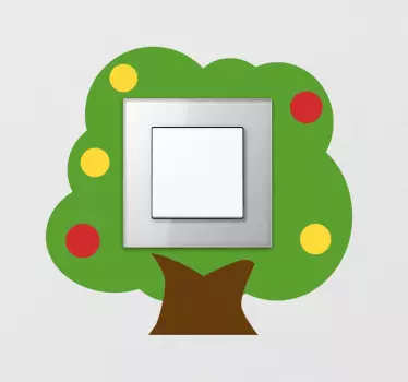Nalepka za stikalo za otroško drevo - TenStickers