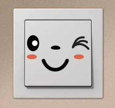 Nalepka za stikalo za stikalo za stikalo obraza - TenStickers