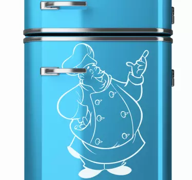 Nalepka za velike kuharske hladilnike - TenStickers