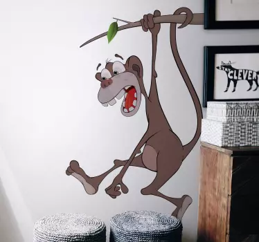 Nalepka živali opice - TenStickers