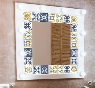 Nalepka zrcalnega okvirja z ogledalom - TenStickers