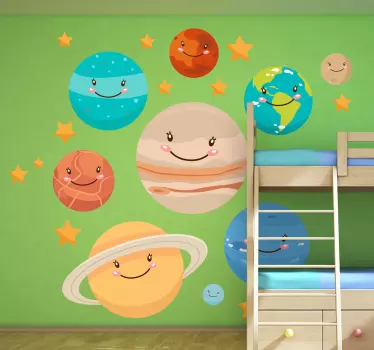 Nalepke sten planetov - TenStickers
