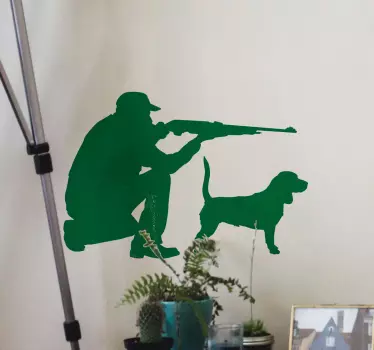 Nalepke za lovce in pse - TenStickers