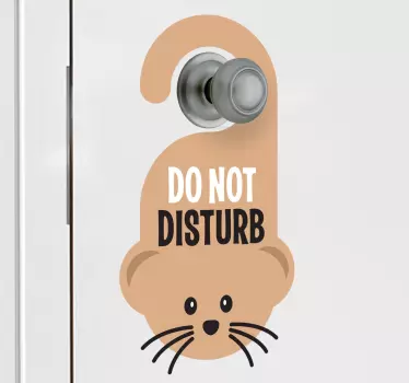 Ne moti miške otroške nalepke - TenStickers