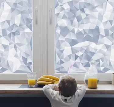 Nepravilne oblike nalepka oken - TenStickers