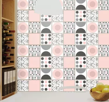 Nordijski vzorec prenos ploščic - TenStickers