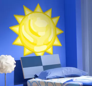 Otroci nalepke sonce - TenStickers