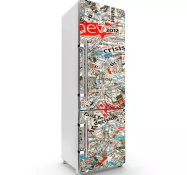 Ovojnica za zavijanje dnevnika za hladilnik - TenStickers