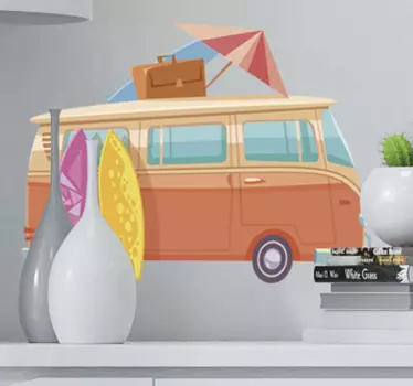 Poletni kombi za surfanje - TenStickers