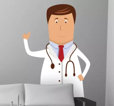 Profesionalna nalepka za stenske zdravnike - TenStickers