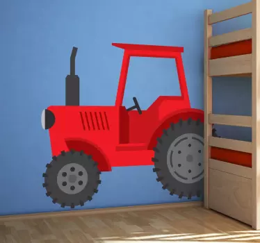 Rdeča nalepka nalepke na trak - TenStickers