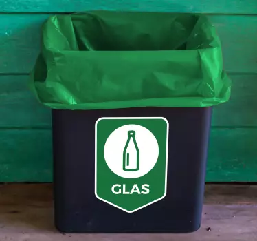 Recikliraj nalepko z ikono dekla - TenStickers